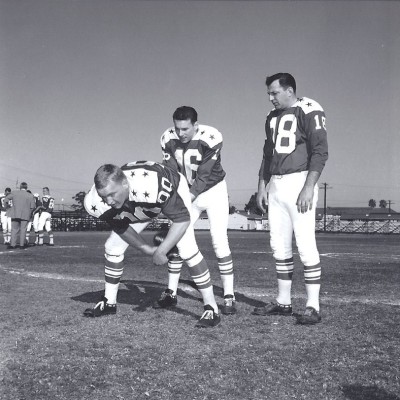 1963 AFL All Star Game, Jim Otto, Len Dawson, Frank Tripucka