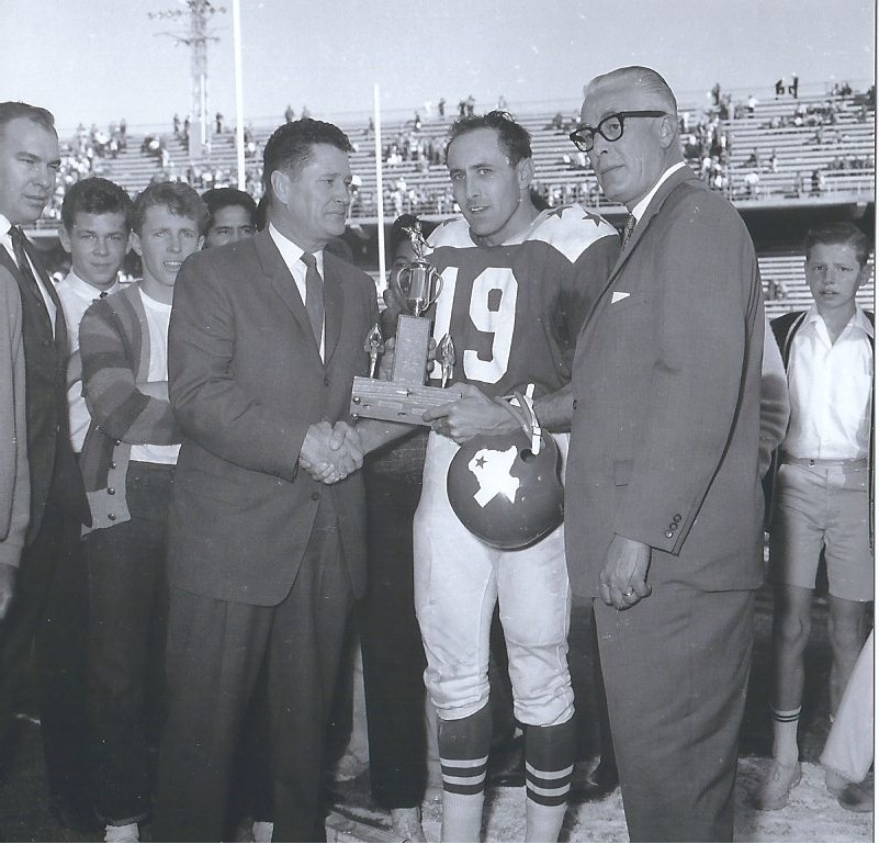 1962 AFL All Star Game, Joe Foss, Cotton Davidson