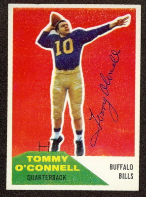 Autographed 1960 Fleer Tommy O'Connell