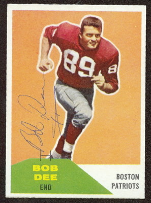 Autographed 1960 Fleer Bob Dee