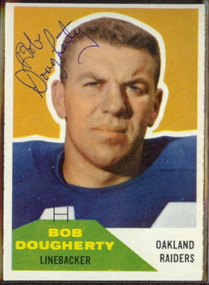 Autographed 1960 Fleer Bob Dougherty