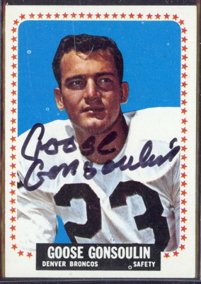 autographed 1964 topps goose gonsoulin