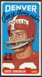 autographed 1965 topps goose gonsoulin
