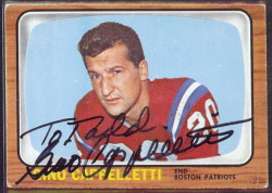 autographed 1966 topps gino cappelletti