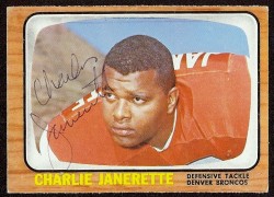 autographed 1966 topps charlie janerette