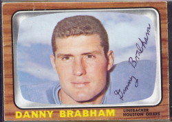 autographed 1966 topps danny brabham