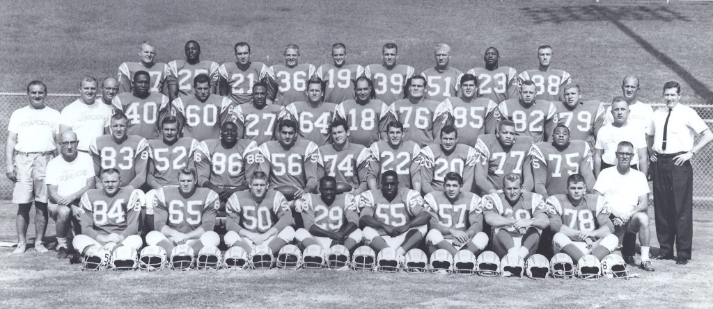 1963 san diego chargers team photo