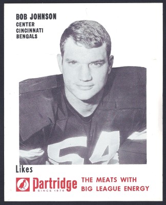 1968-70 Partridge Meats - Bob Johnson