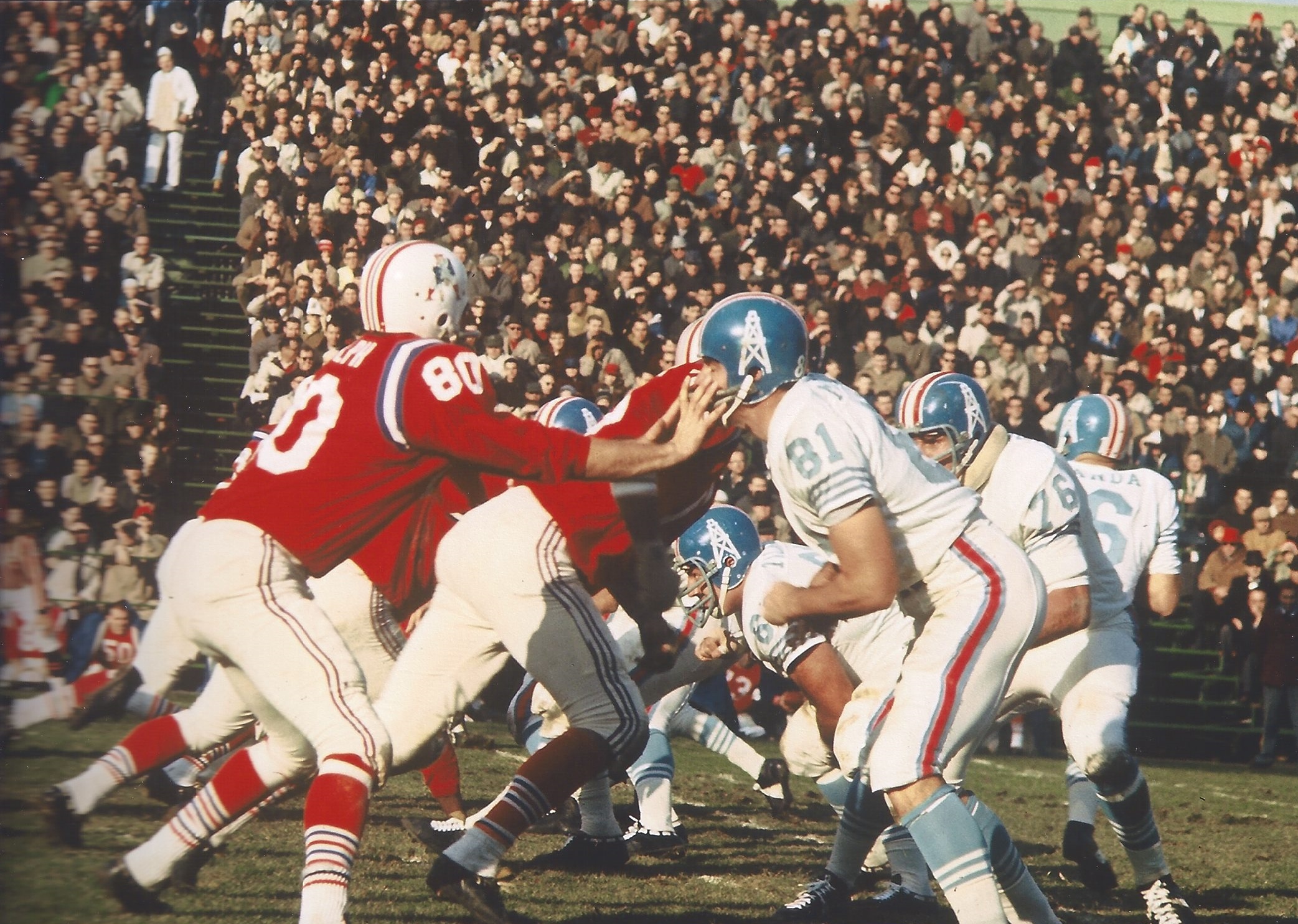 November 6, 1964 – Oilers at Patriots – Tales from the AFL