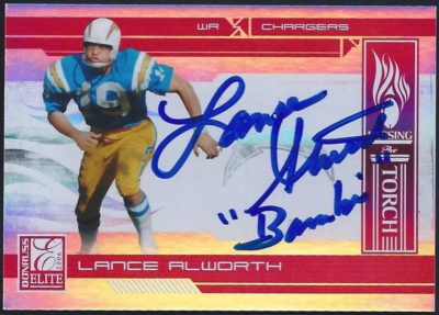 2006 Donruss Elite Passing the Torch Red 20.1