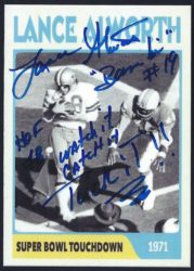 Fantasy Card - 1971 Super Bowl Touchdown
